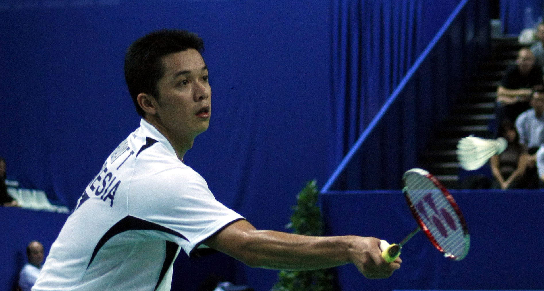 印尼羽毛球队强势韩国羽毛球队,陶菲克制霸全场 印尼羽毛球队强势韩国羽毛球队,陶菲克制霸全场